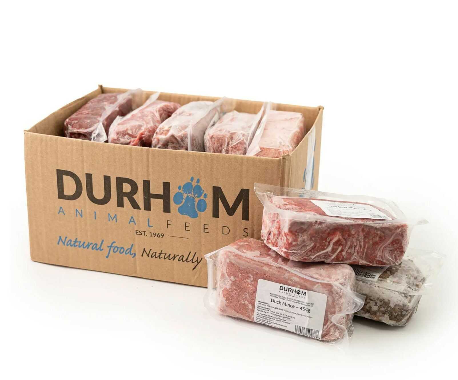 Box of 14 x 454g Assorted Durham Tripe Mince Mixes Raw Food for Dogs in Crewe Nantwich and Cheshire